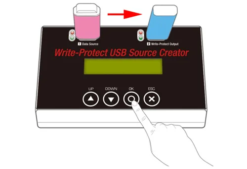 Source creator - write protected flash media read-only cd-rom partition usb sd